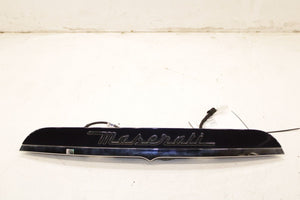 2014-16 Maserati Ghibli S Q4 Rear Trunk Deck Lid Release Handle w/ Backup Camera