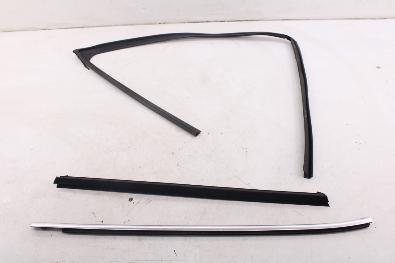 2019-25 Infiniti QX50 Essential Front Right Door Glass Run Channel Trim Belt Set - Alshned Auto Parts
