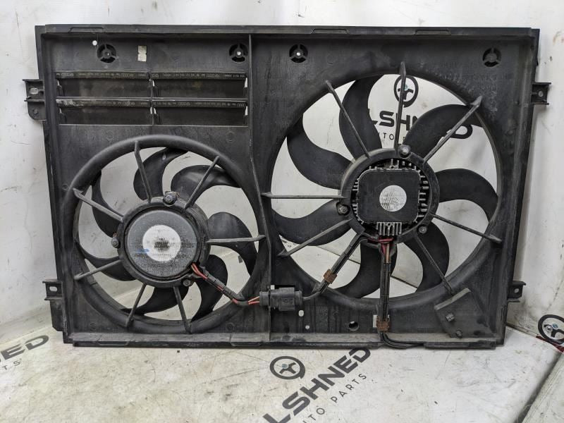 10-17 Volkswagen CC 2.0L Dual Radiator Cooling Fan Motor Assy 1K0-121-205-AJ OEM - Alshned Auto Parts