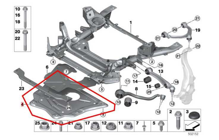 14-18 BMW X5 xDrive35i 3.0L AWD Front Under Engine Shield Reinforced Skid Plate - Alshned Auto Parts
