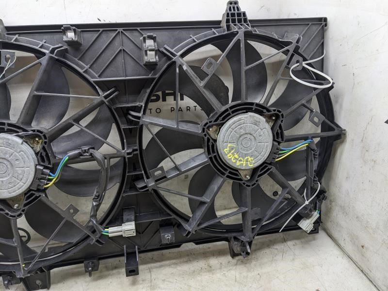 2014-20 Nissan Rogue S 2.5L Dual Radiator Cooling Fan Motor Assy 21481-4BA0A OEM - Alshned Auto Parts