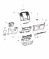 2011-2018 RAM 2500 Tradesman Glove Box Storage Compartment 1NL84TX7AB OEM - Alshned Auto Parts