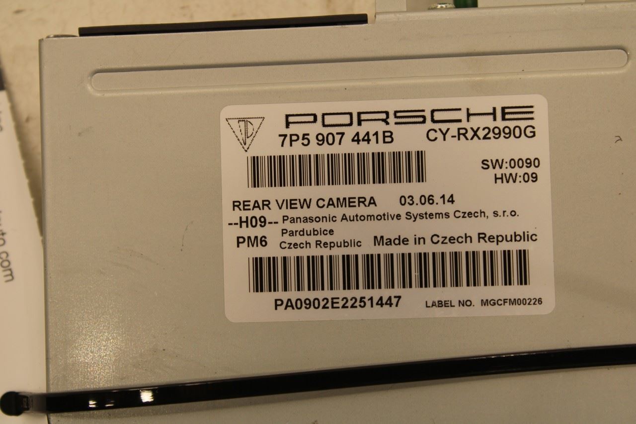 2011-2016 Porsche Cayenne Platinum Rear View Camera Control Module 7P5907441B - Alshned Auto Parts