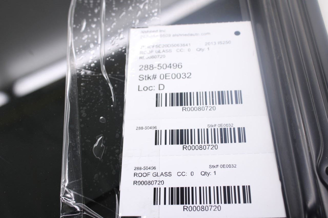 2006-2013 Lexus IS250 Roof Sunroof Sliding Window Glass 63201-53031 OEM - Alshned Auto Parts