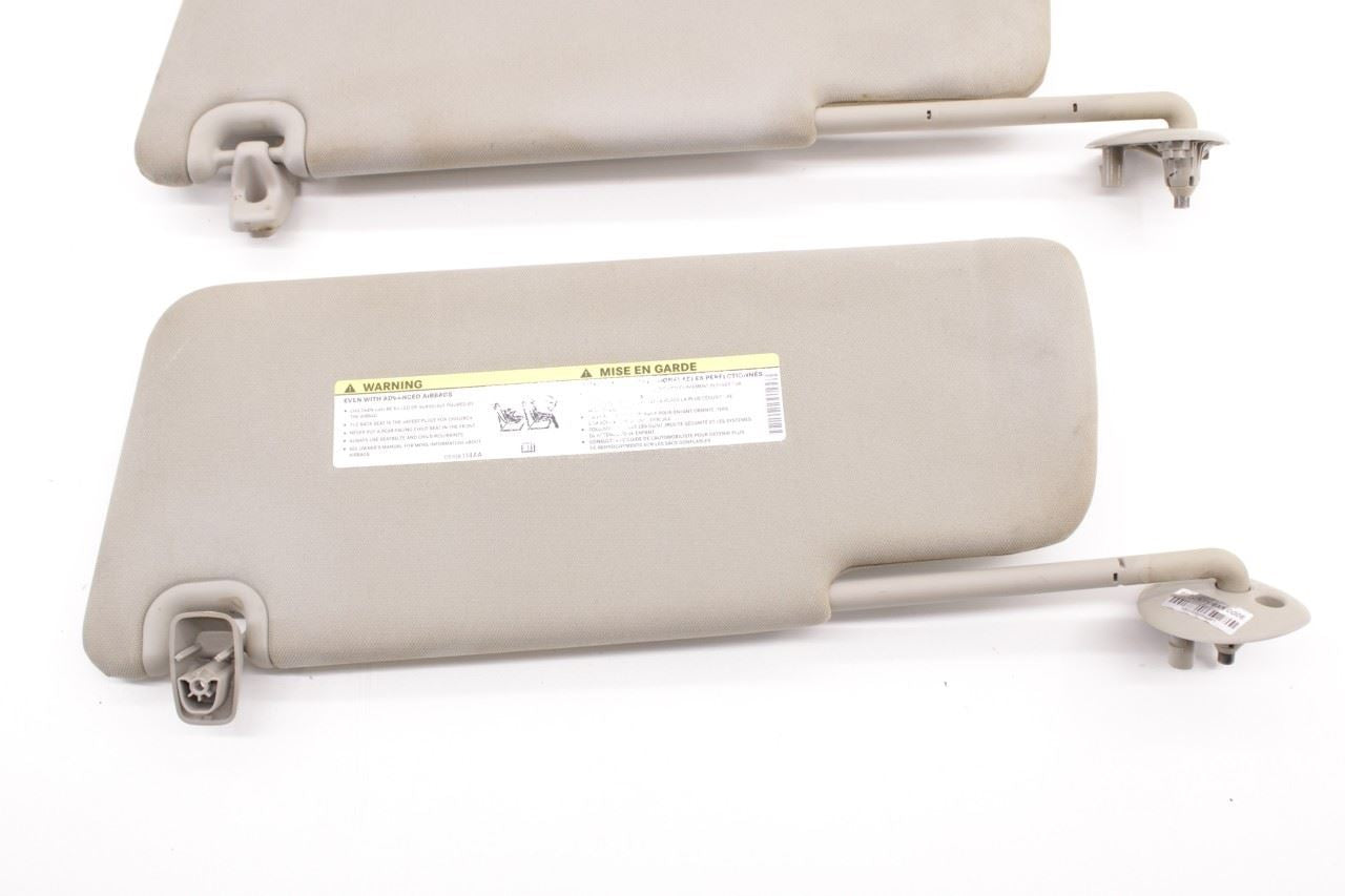 13-18 Ram 2500 Tradesman Crew Cab Front RH and LH Sun Visor Set w/ Mirror *ReaD* - Alshned Auto Parts