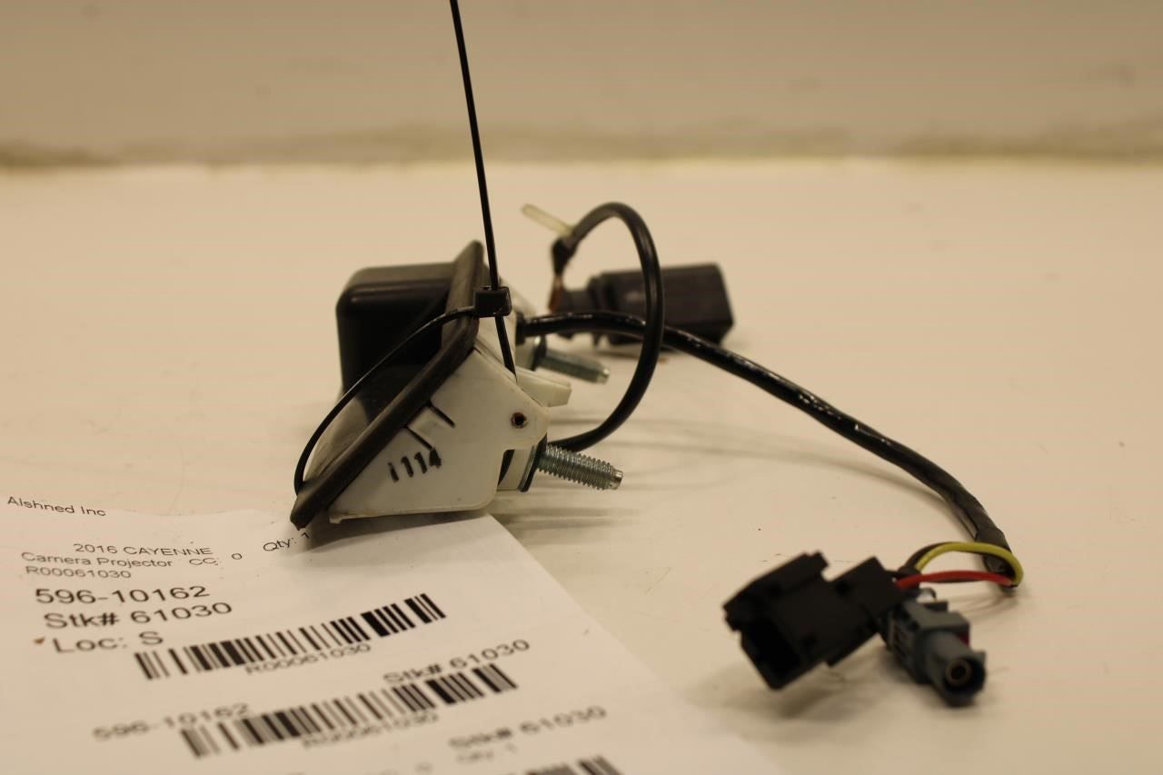 2011-16 Porsche Cayenne Rear Liftgate Release Handle w/ Backup Camera 5N0827566C - Alshned Auto Parts