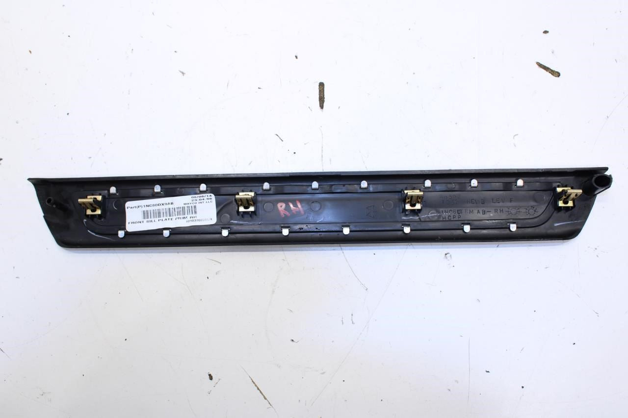 2011-21 Jeep Grand Cherokee Front Left w/ Right Sill Scuff Kick Plate Trim Panel - Alshned Auto Parts