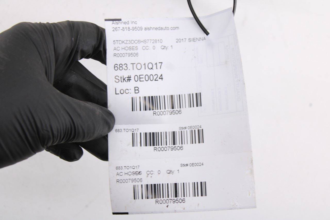 16-20 Toyota Sienna LE 3.5L AC Conditioning Flexible Discharge Hose 88703-08090 - Alshned Auto Parts
