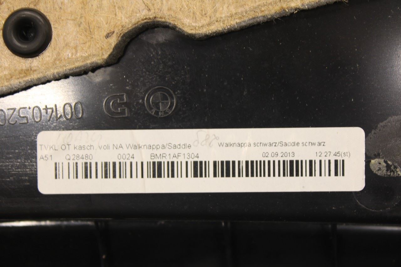 2010-2015 BMW 750i xDrive Front Left Driver Side Door Trim Panel 51419160825 OEM - Alshned Auto Parts
