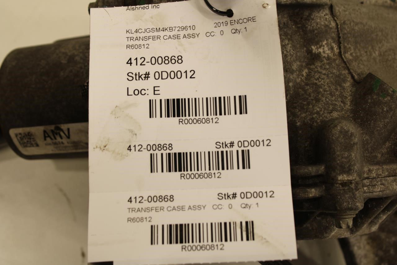 2015-2022 Buick Encore Chevrolet Trax 1.4L AWD Transfer Case 50K 42469674 OEM - Alshned Auto Parts