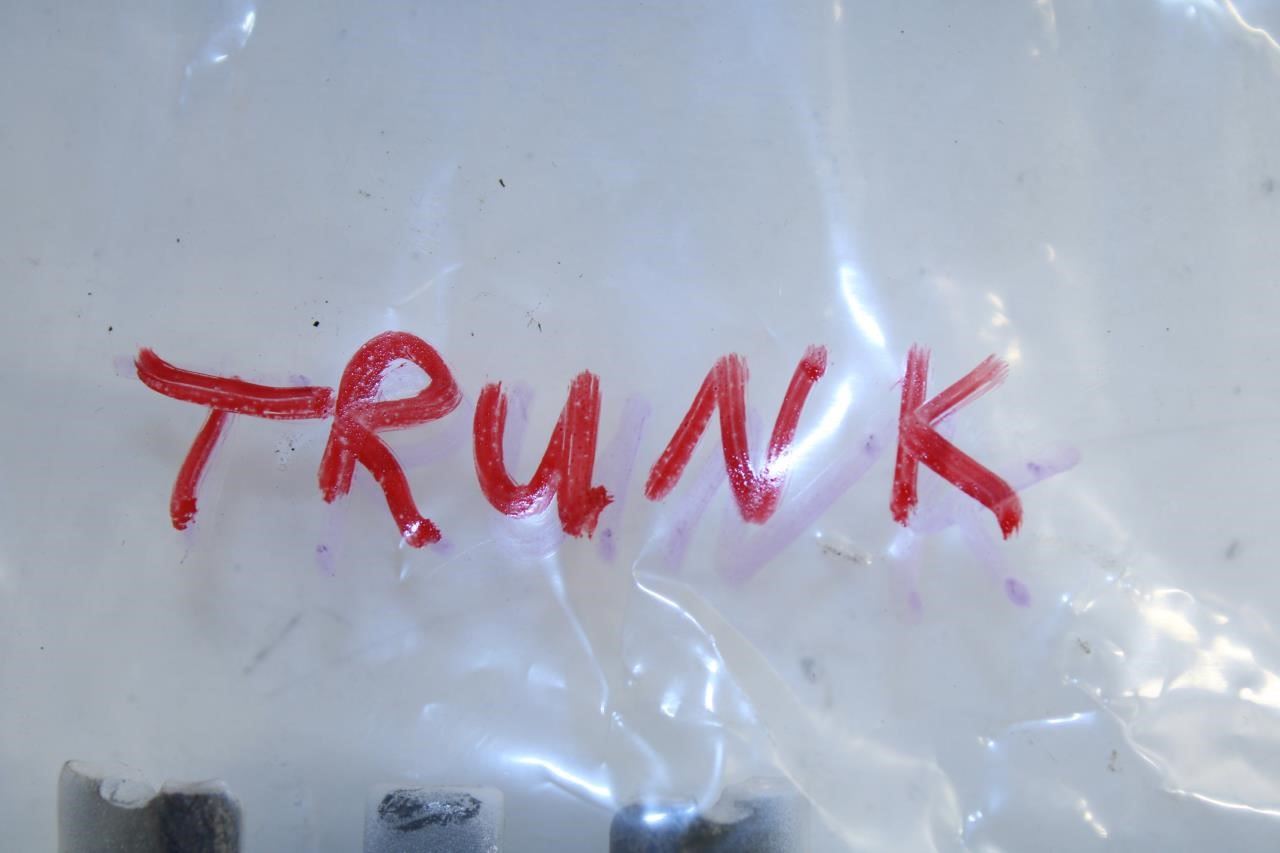 07-18 Jeep Wrangler Rear Tailgate Hinge Pair Up and Low w/ Bolts 55395401AH OEM - Alshned Auto Parts