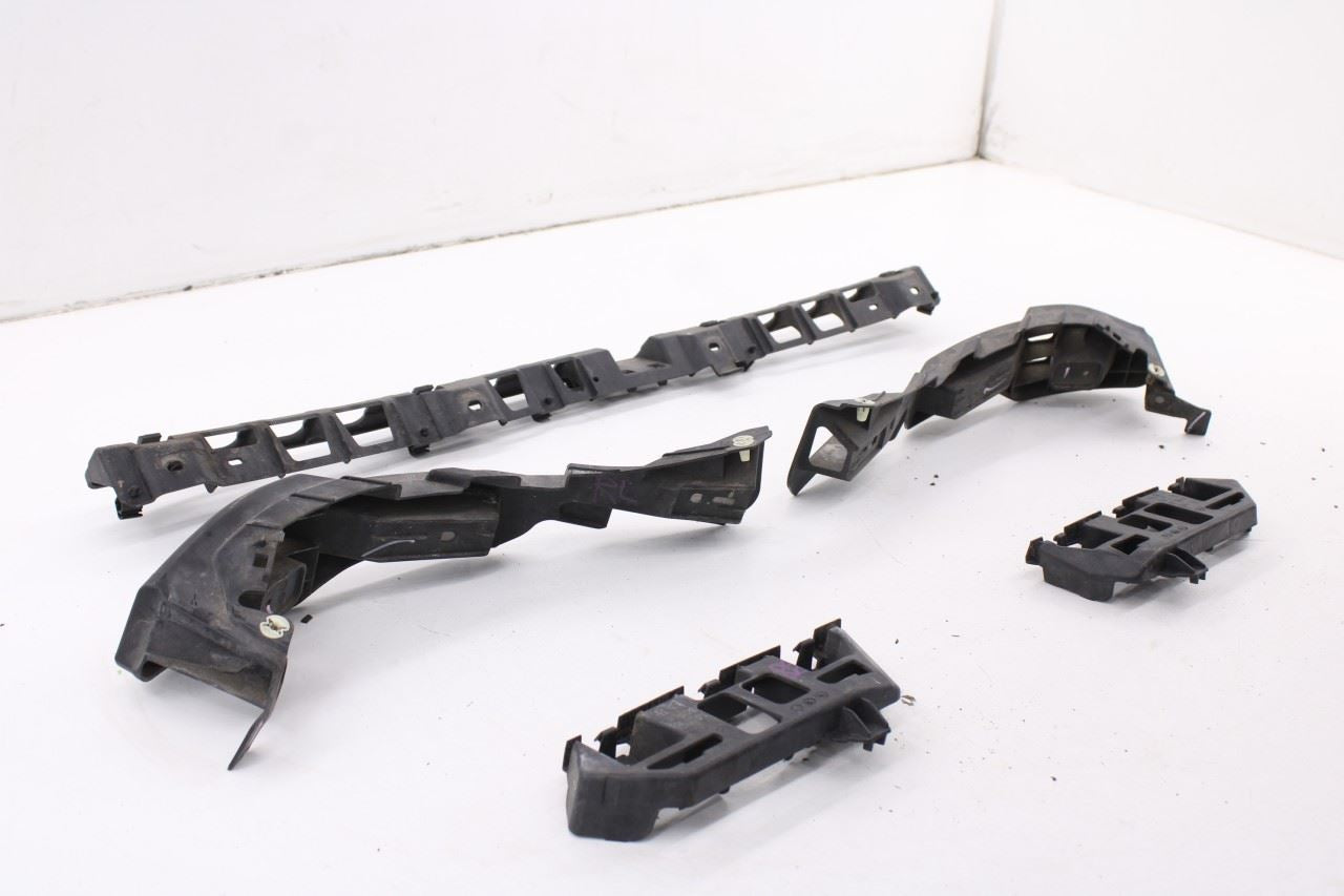 11-14 Porsche Cayenne S Rear Bumper Center and RH LH Side Support Mount Brackets5