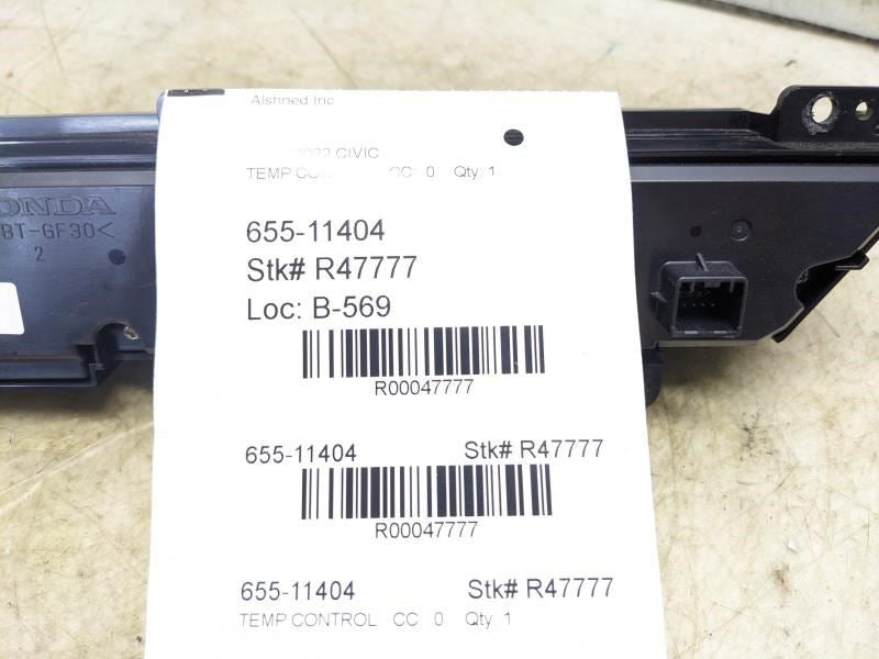 2022 Honda Civic AC Heater Temperature Climate Control 79610-T38-A01 OEM - Alshned Auto Parts