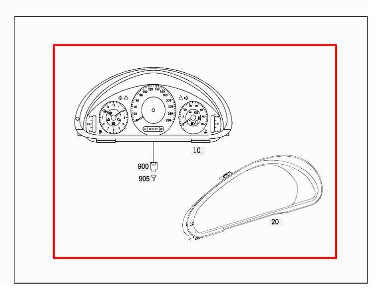 2006-09 Mercedes-Benz CLK 350 Speedometer Gauge Instrument Cluster 129K Mileage1