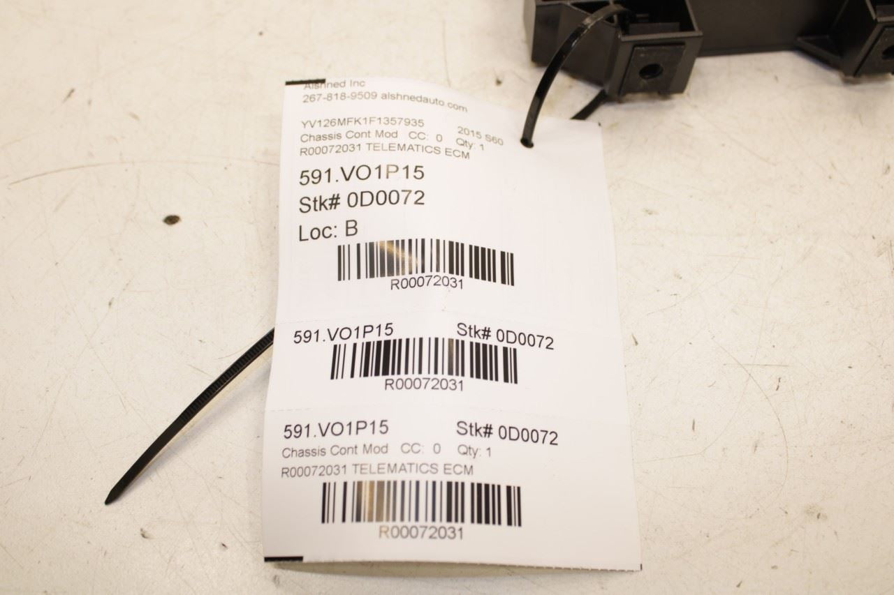 2015-2018 Volvo S60 T5 Premier Telematics Communication Control Module 32214278 - Alshned Auto Parts