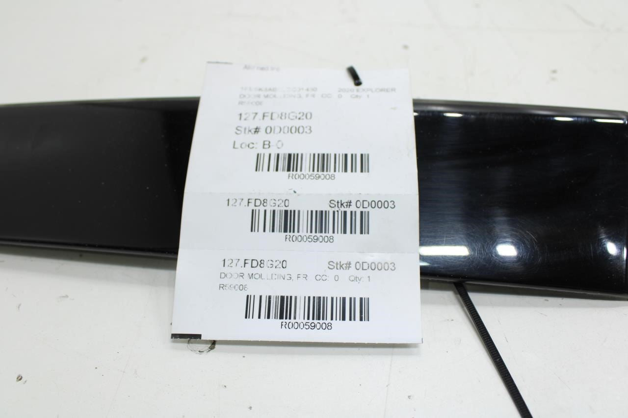 20-25 Ford Explorer Police FR RH Door B-Pillar Applique Molding LB5Z-7820554-A - Alshned Auto Parts