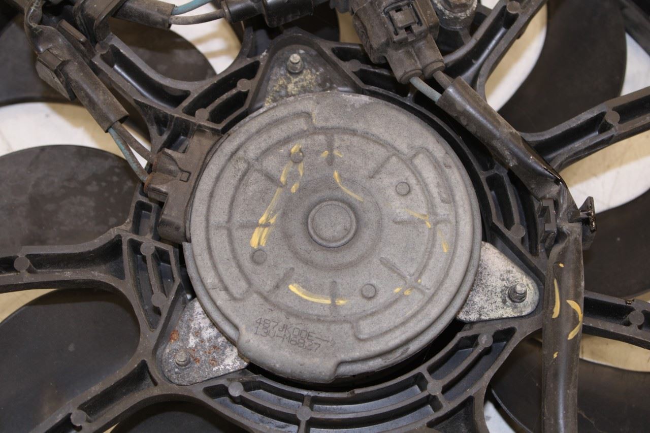 2014-17 Infiniti QX50 3.7L Dual Radiator Cooling Fan Motor Assembly 21481-JK00A - Alshned Auto Parts