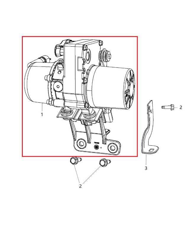 2014-2015 Dodge Durango SXT 3.6L AWD Power Steering Pump Motor 5154663AB *ReaD*1