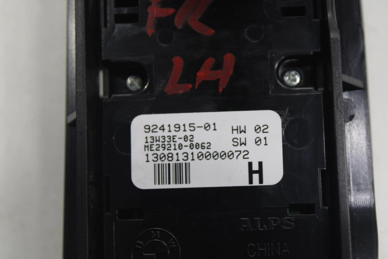 2010-2015 BMW 750I xDrive Front Left Master Power Window Switch 61-31-9-241-903 - Alshned Auto Parts