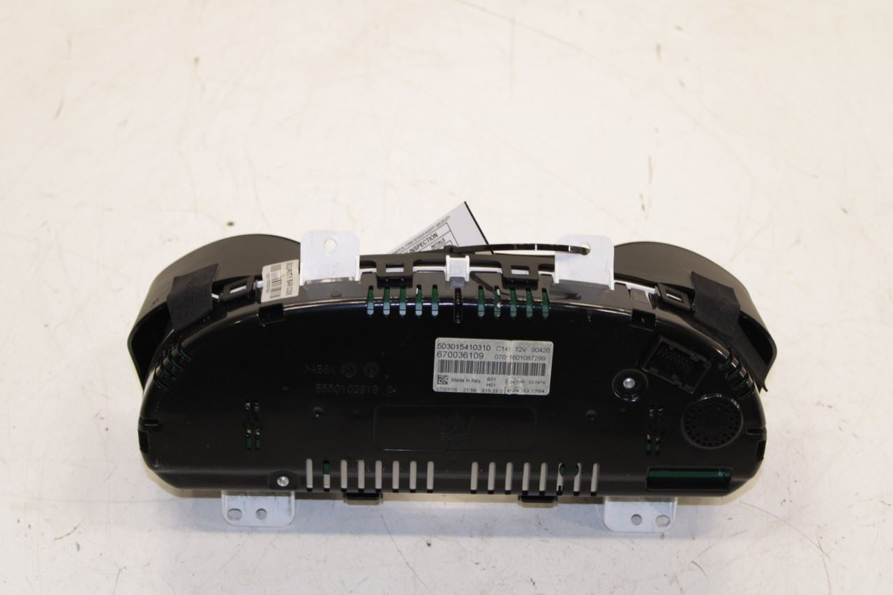 2016 Maserati Ghibli S Q4 3.0L Speedometer Gauge Instrument Cluster 57K Mileage - Alshned Auto Parts