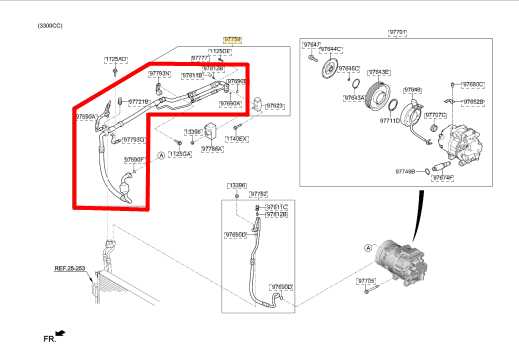 2019-20 Kia Sorento LX 3.3L FWD AC Air Conditioning Suction Hose Tube Pipe Line - Alshned Auto Parts