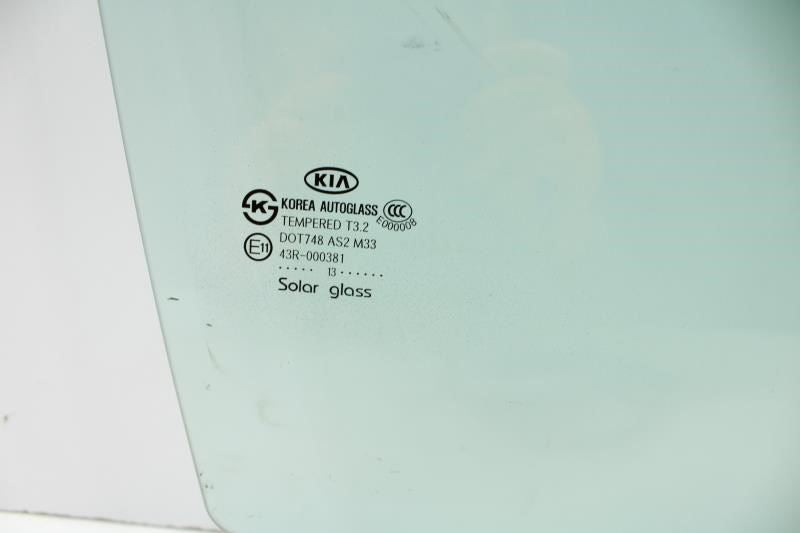 2010-2013 Kia Soul Front Right Passenger Side Door Window Glass 824212K030 OEM - Alshned Auto Parts