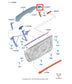 2015-23 Ford Mustang FR RH Door Window Corner Weatherstrip Seal FR3Z-63214A62-AC - Alshned Auto Parts