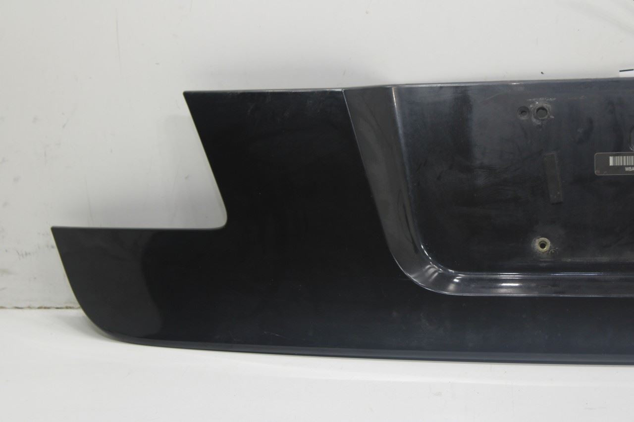 10-15 BMW 750i xDrive Trunk Lid License Plate Finish Trim Panel 51497186533 OEM - Alshned Auto Parts