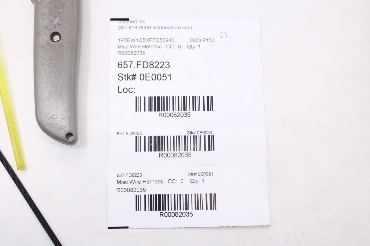 21-23 Ford F150 XLT Supercrew Truck Bed Tail Light Wire Harness ML3T-13A409-HAJ10