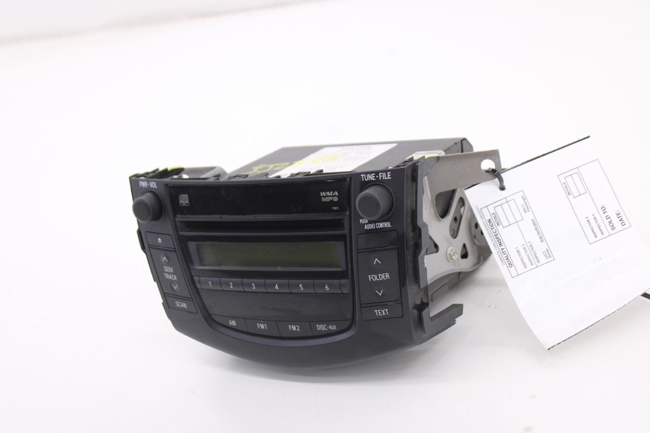 2006-2008 Toyota RAV4 Fujitsu Ten CD Player Radio Faceplate Control w/ Receiver3