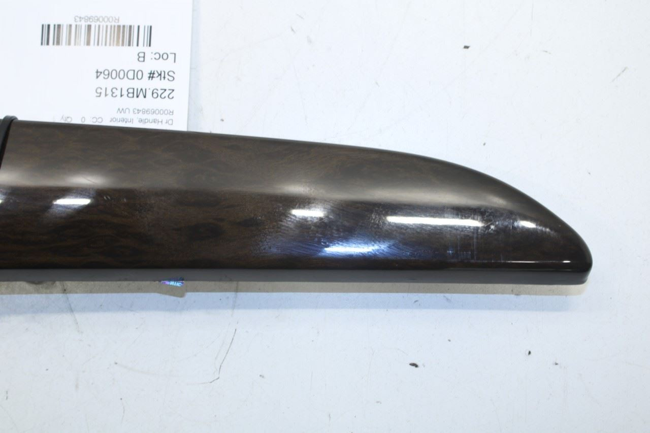 12-15 Mercedes-Benz ML350 Rear Right Door Interior Handle w/ Trim 166-760-06-61 - Alshned Auto Parts