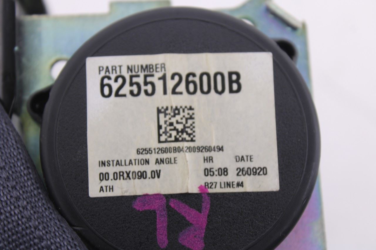 2011-25 Mitsubishi Outlander Sport SE Rear Left Side 2nd Row Seat Belt Retractor10