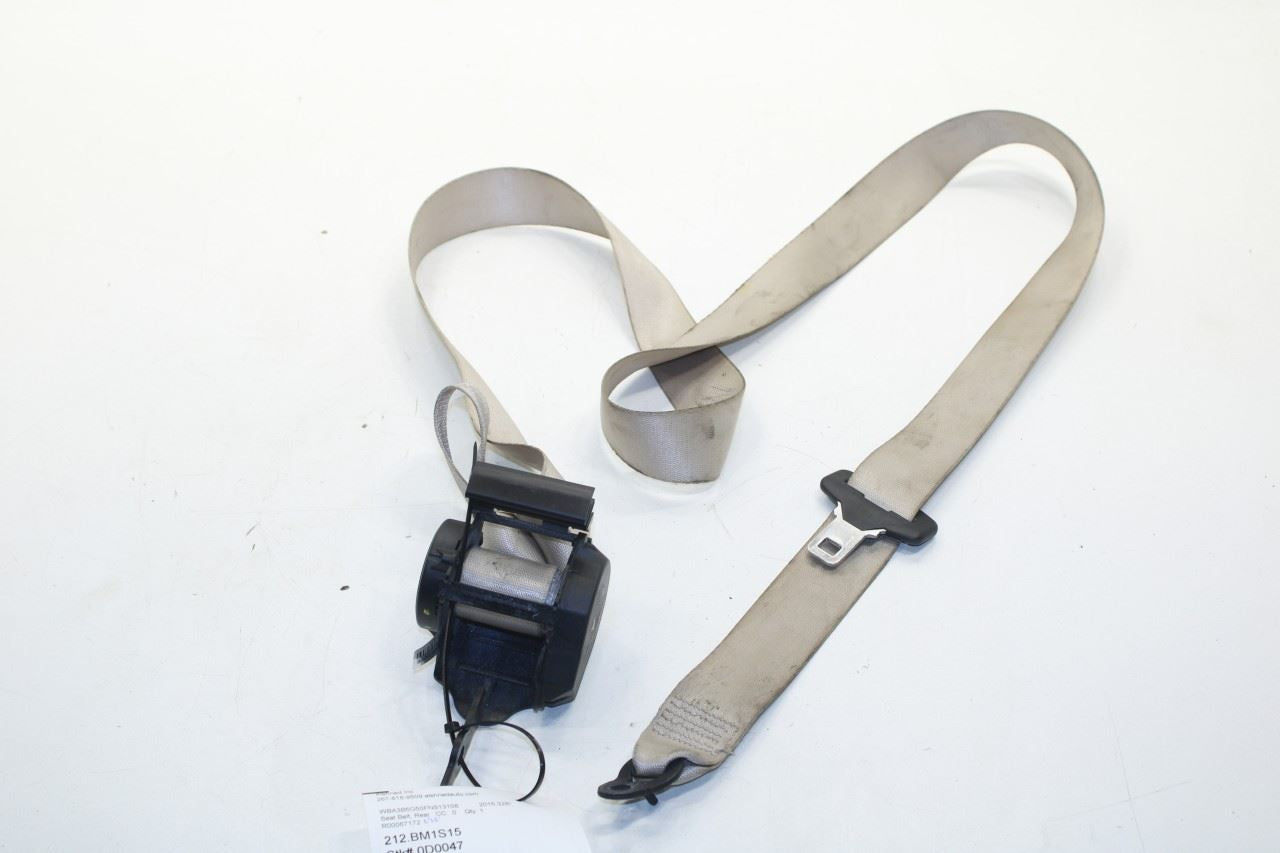 2013-16 BMW 328i xDrive SULEV Rear Driver Left Side 2nd Row Seat Belt Retractor - Alshned Auto Parts