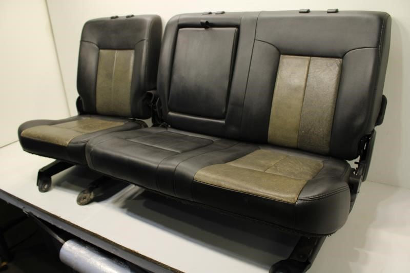 2011 Ford F250 SD Crew Cab Rear Left & Right Seat Leather BC3Z-2666601-FA - Alshned Auto Parts