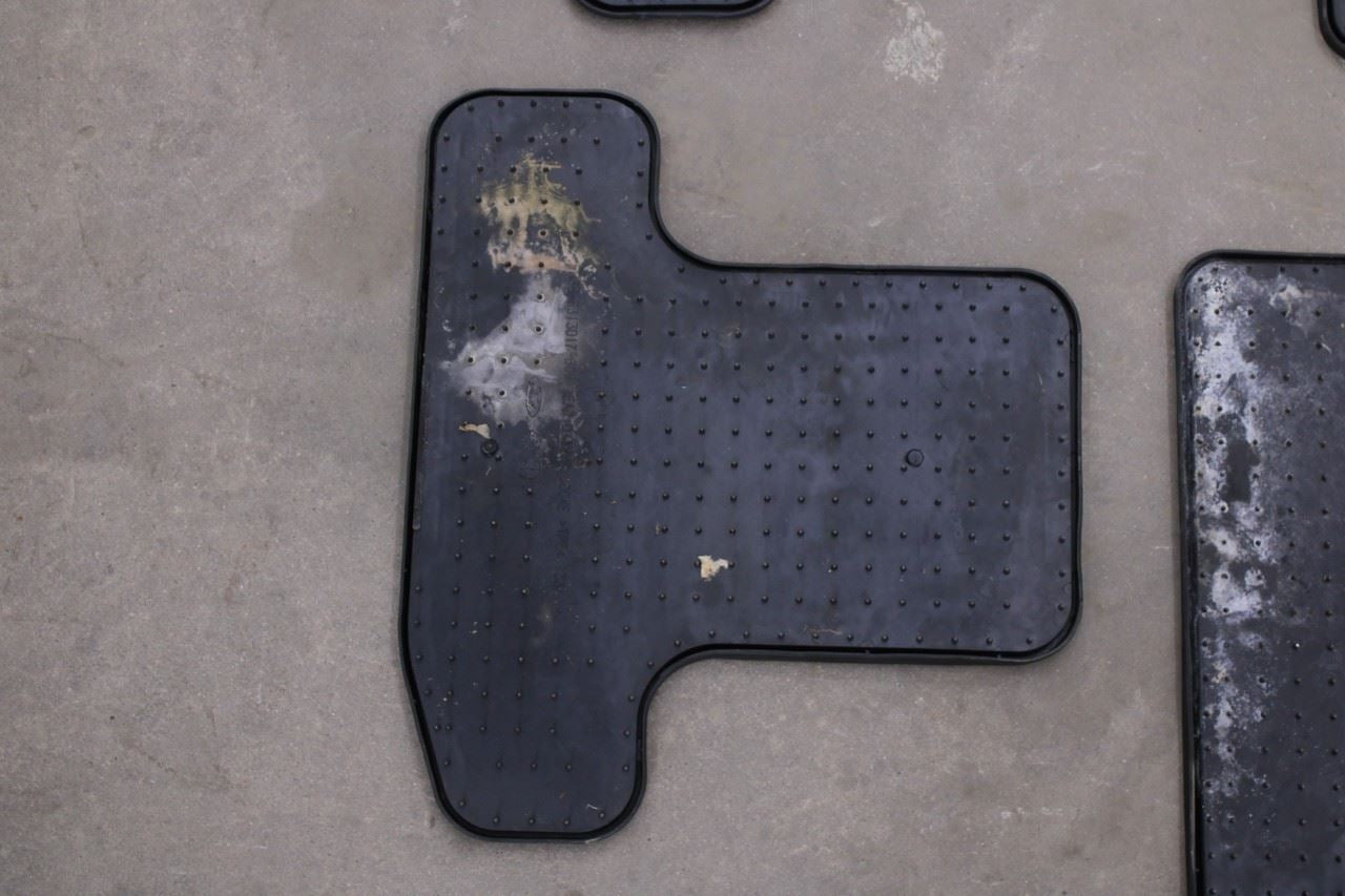 2015-23 Ford Mustang Conv V6 Front Rear RH and LH All Weather Rubber Floor Mats - Alshned Auto Parts