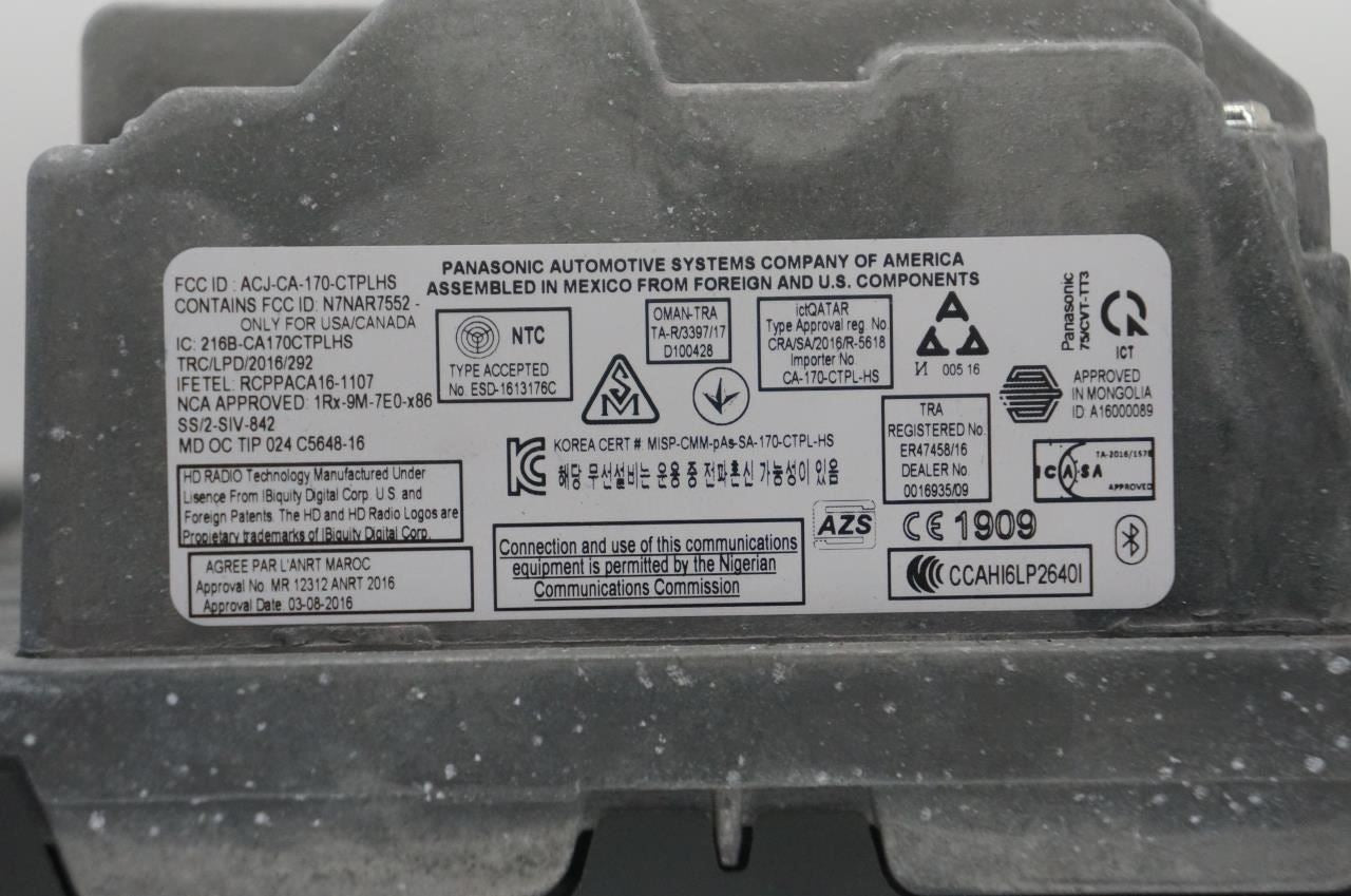 18-21 Dodge Charger Radio Receiver Uconnect w 8.4 Display 68306687AI *ReaD*ASIS* - Alshned Auto Parts