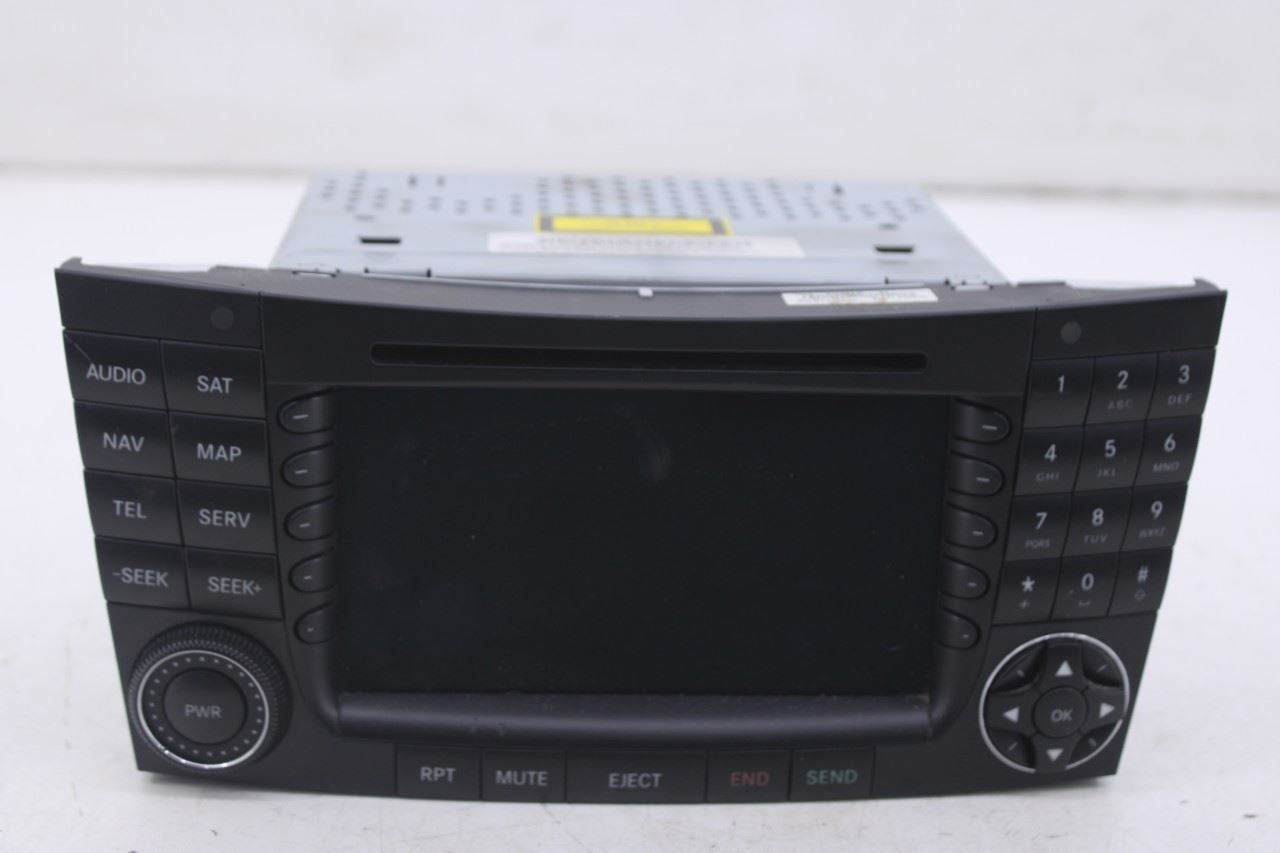 03-06 Mercedes-Benz E500 Harman CD Player Audio Radio Receiver w/ Display Screen11