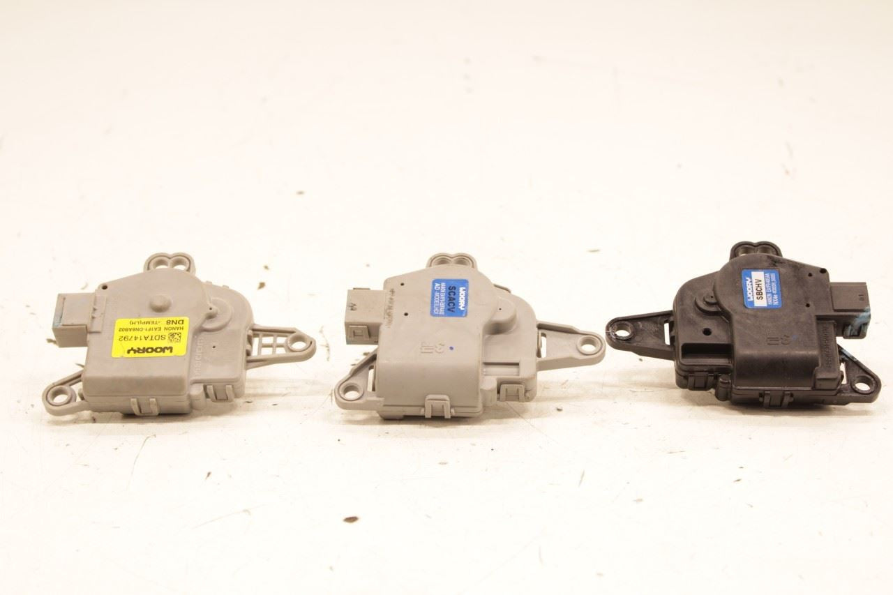 2022-2023 Hyundai Tucson SEL HVAC Heater Blend Door Actuator Motor Set of 3 - Alshned Auto Parts