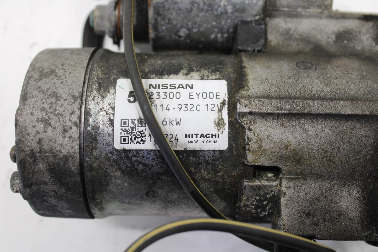 2014-2023 Infiniti Q50 Luxe RWD 3L Engine Starter Motor 23300-EY00E OEM - Alshned Auto Parts