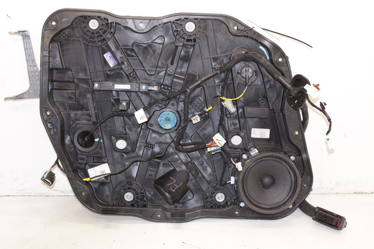 22-25 Hyundai Tucson SEL Front Left Door Window Regulator w/ Carrier and Speaker - Alshned Auto Parts