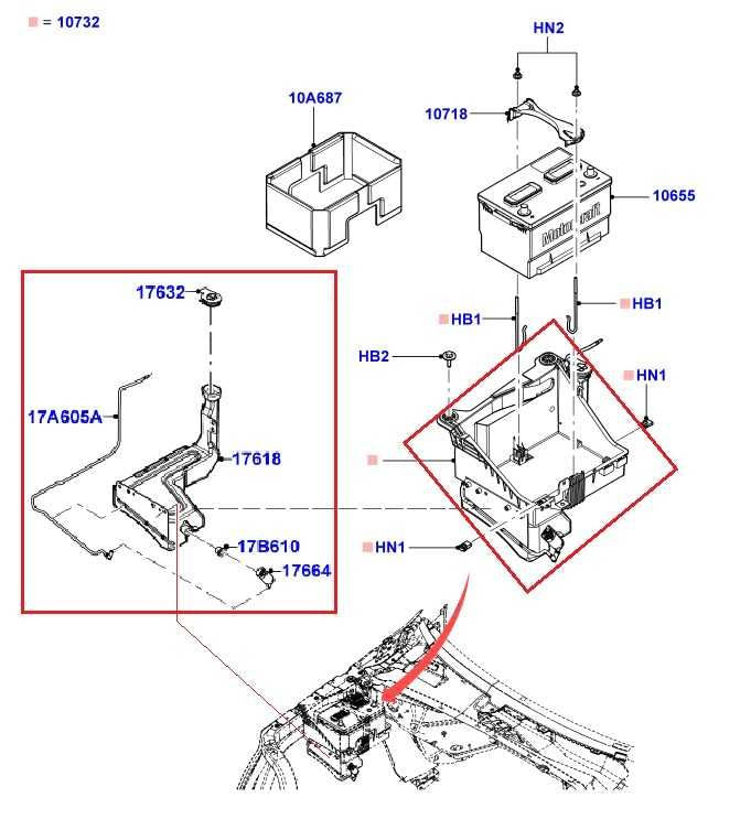 2012-2016 Ford F250 6.2L Lariat Battery Tray w/ Washer Tank BC34-17618-A - Alshned Auto Parts