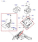 2012-2016 Ford F250 6.2L Lariat Battery Tray w/ Washer Tank BC34-17618-A - Alshned Auto Parts
