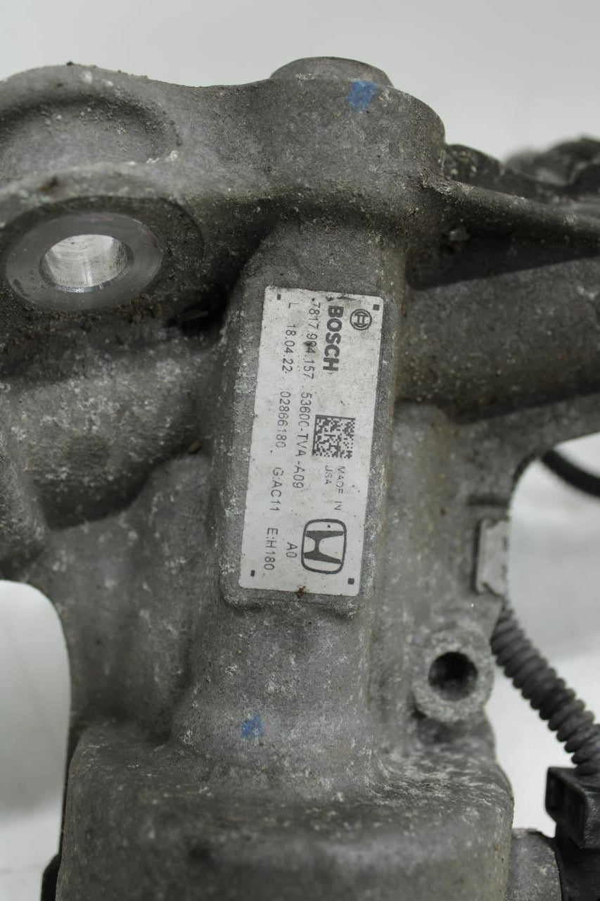 2018 Honda Accord 1.5L Power Steering Gear Rack & Pinion 53600-TVA-A09 OEM - Alshned Auto Parts