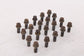 2008-2015 Mercedes-Benz C350 Sport Wheel Lug Nut Bolt Set of 20 0009901707 OEM - Alshned Auto Parts