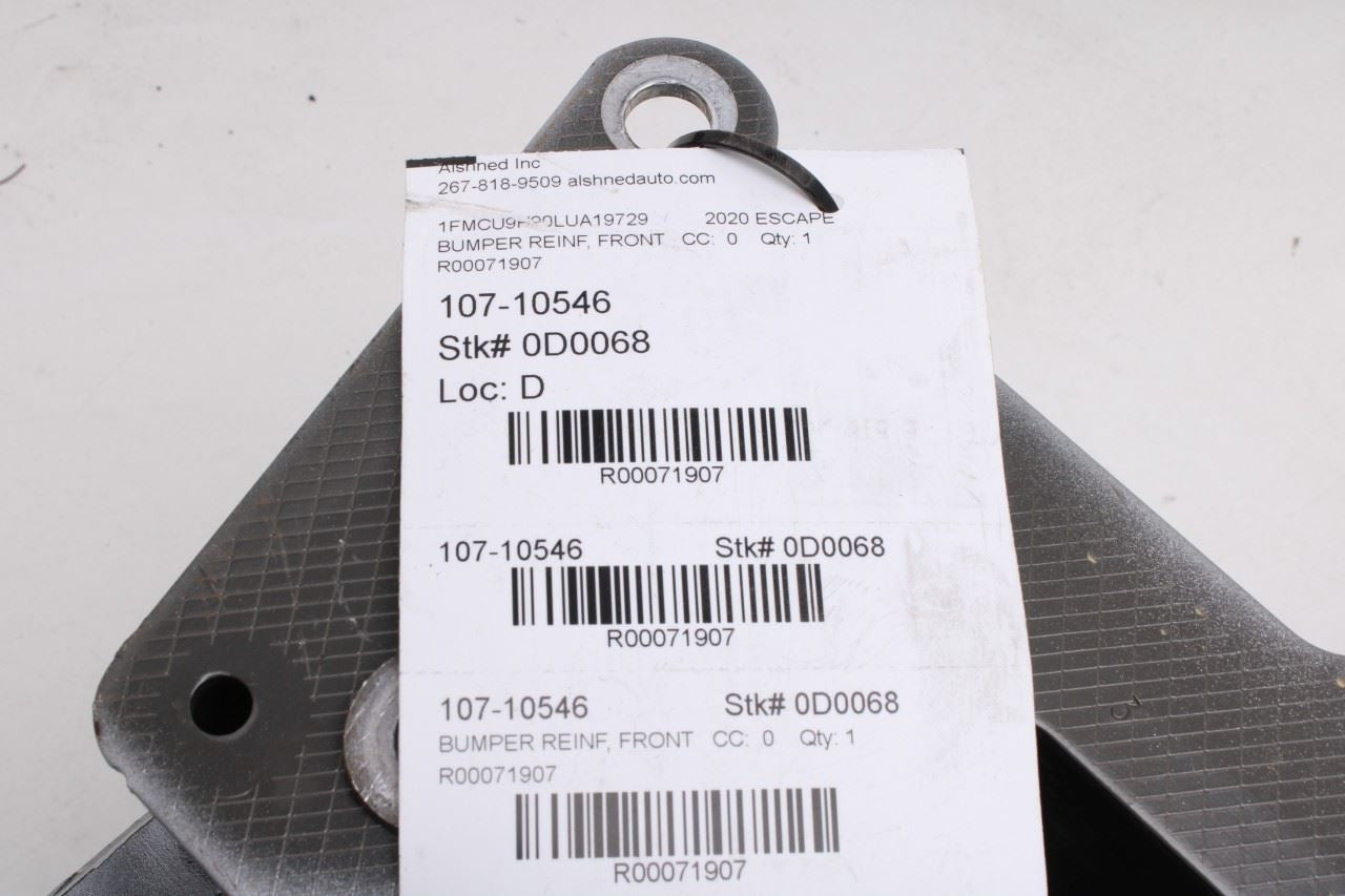 2020-2021 Ford Escape SEL FR Bumper Reinforcement Impact Bar LX6B-S109A26-A OEM - Alshned Auto Parts