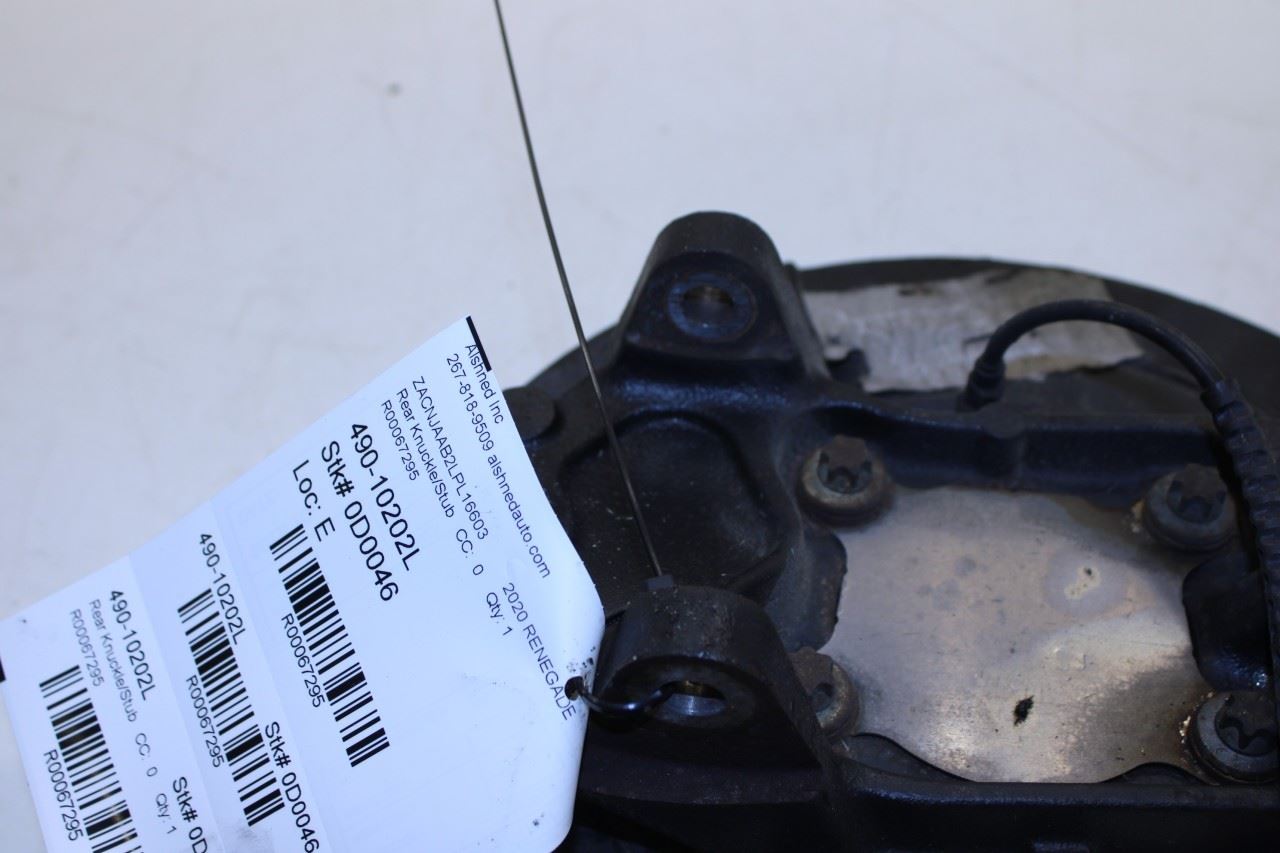 2016-22 Jeep Renegade Sport Rear Left Driver Side Spindle Knuckle Hub 68246624AA - Alshned Auto Parts