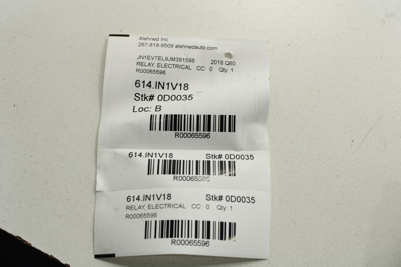 2017-19 Infiniti Q60 Luxe Power Distribution Junction Fuse Relay Box 24382-AD100 - Alshned Auto Parts