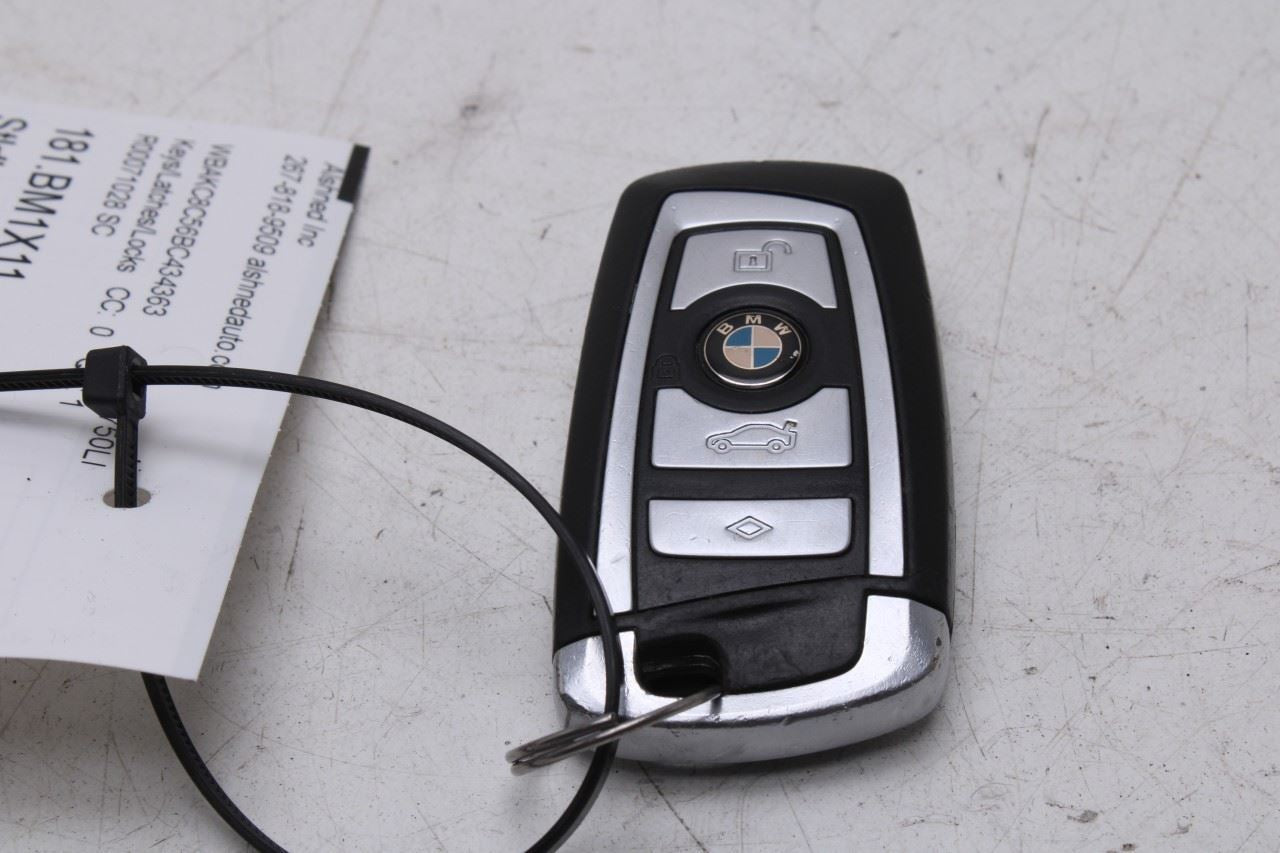 2010-2012 BMW 750Li xDrive 4.4L AWD Key Keyless Remote Entry Fob Transmitter - Alshned Auto Parts