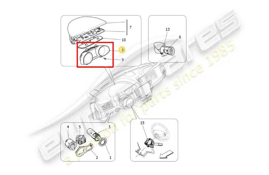 2016 Maserati Ghibli S Q4 3.0L Speedometer Gauge Instrument Cluster 57K Mileage - Alshned Auto Parts