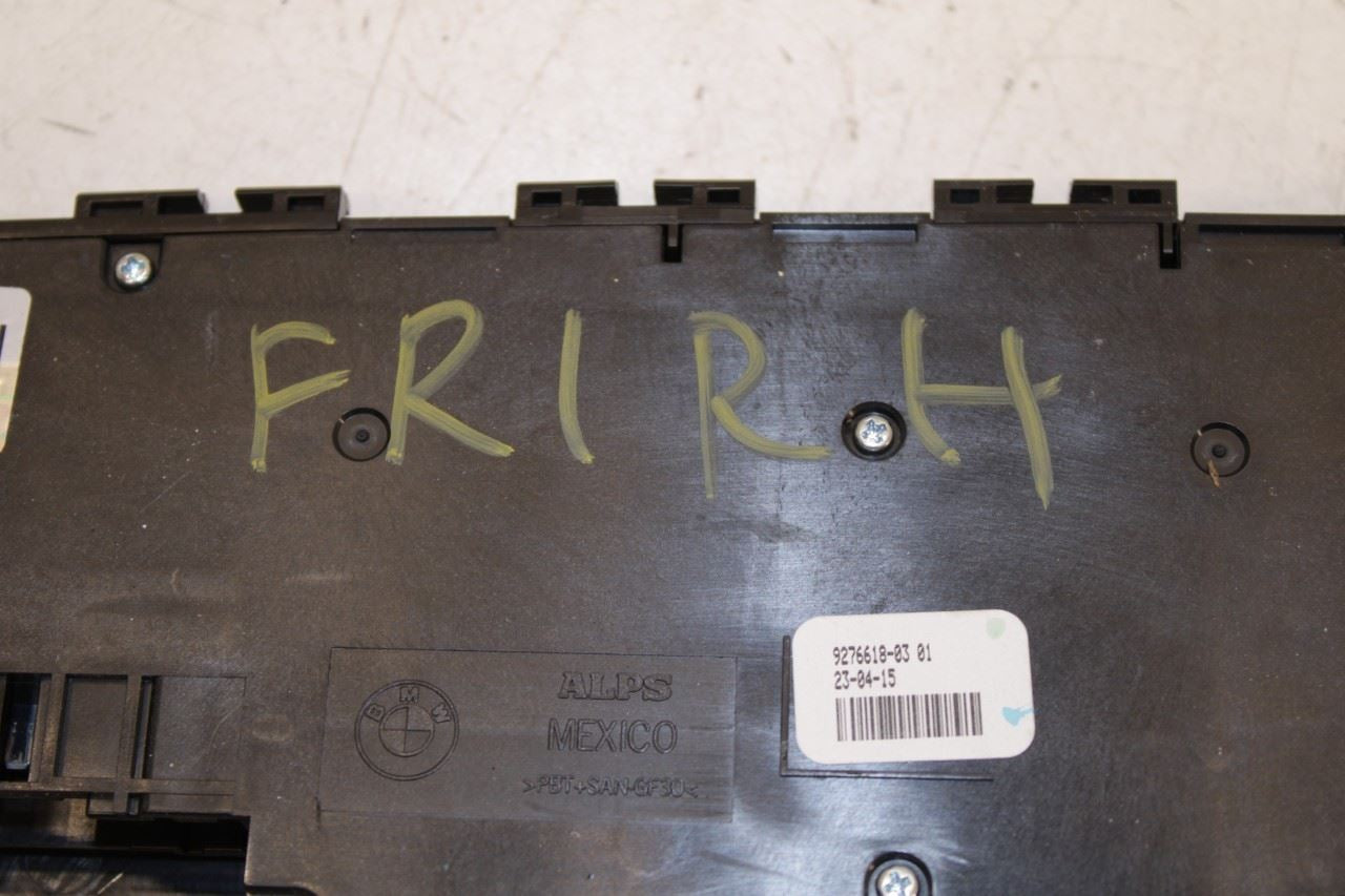 2011-17 BMW X3 xDrive28i Front Right Passenger Side Power Seat Adjustment Switch - Alshned Auto Parts